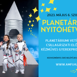 Planetáriumi nyitóhétvége
