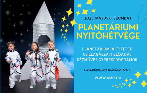 Planetáriumi nyitóhétvége