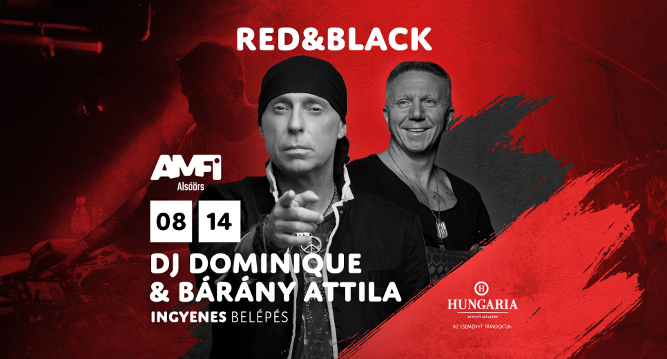 RED&BLACK az AMFIban