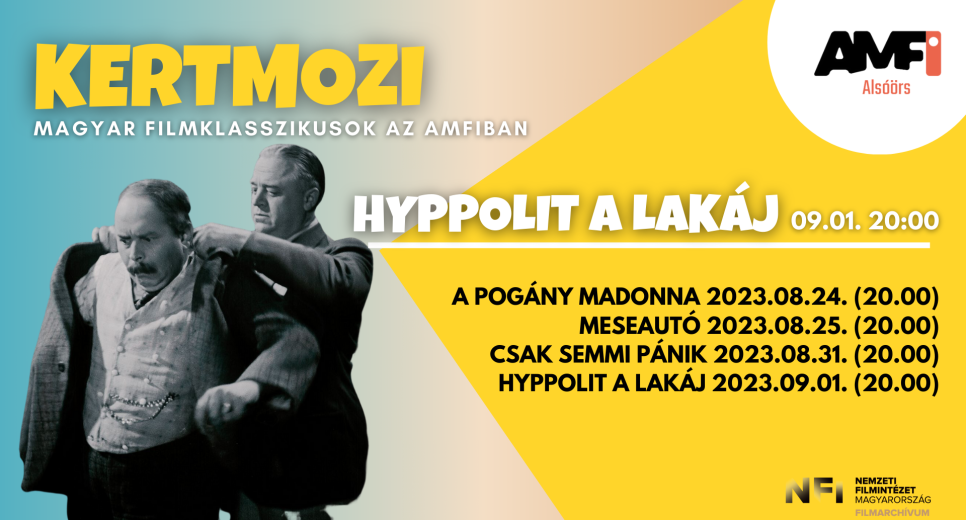 KERTMOZI - Hyppolit a lakáj