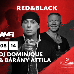 RED&BLACK az AMFIban