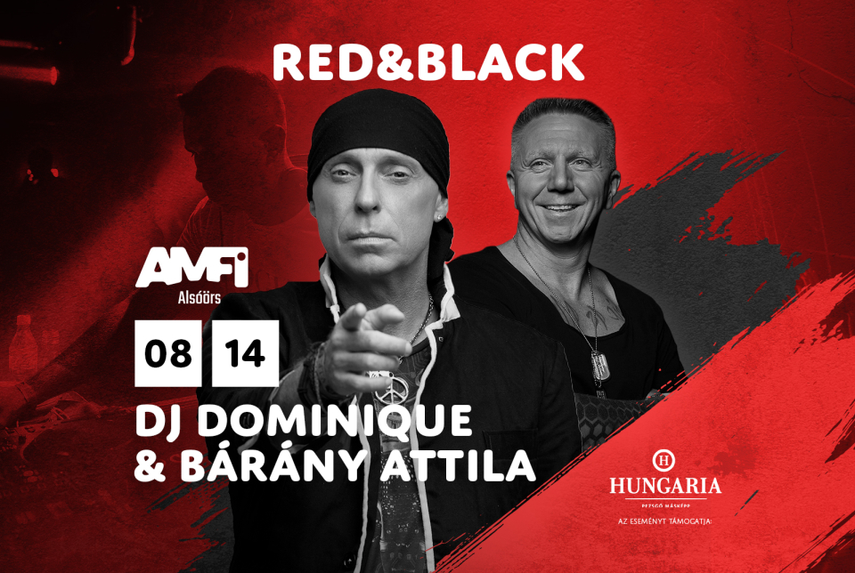 RED&BLACK az AMFIban