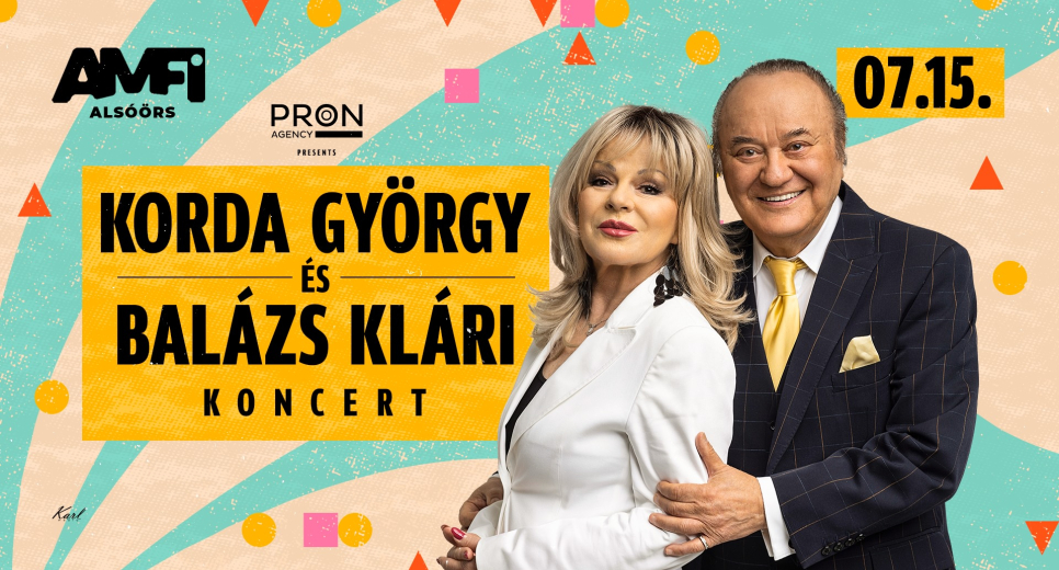 Korda György és Balázs Klári koncert