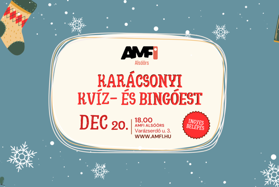 Karácsonyi kvíz- és bingóest
