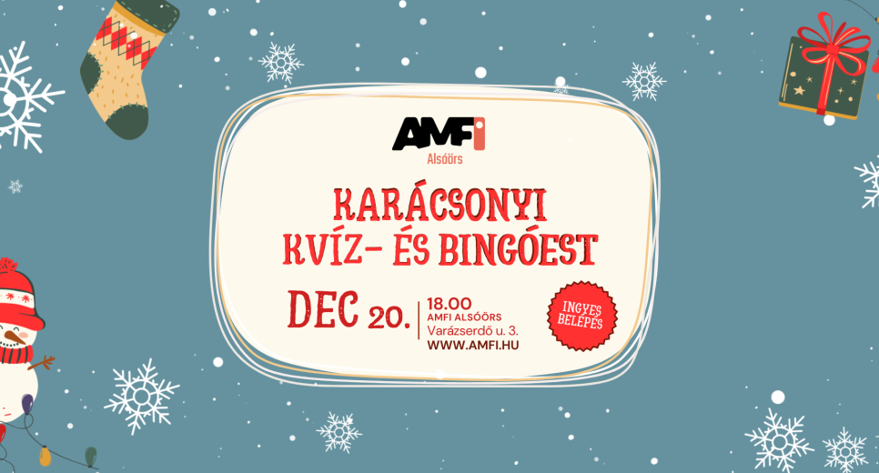Karácsonyi kvíz- és bingóest