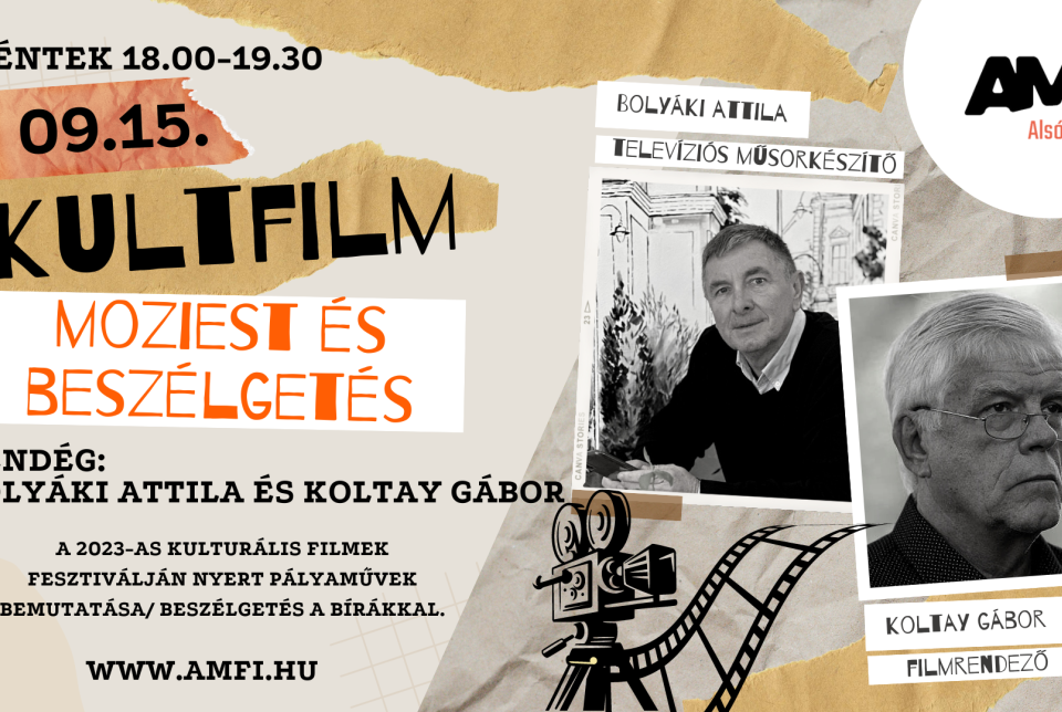 KULTFILM - Moziest és beszélgetés