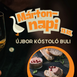 Márton-napi újbor kóstolás