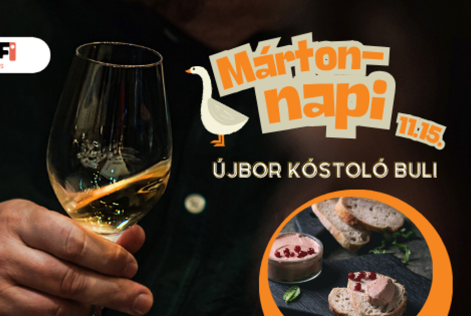 Márton-napi újbor kóstolás